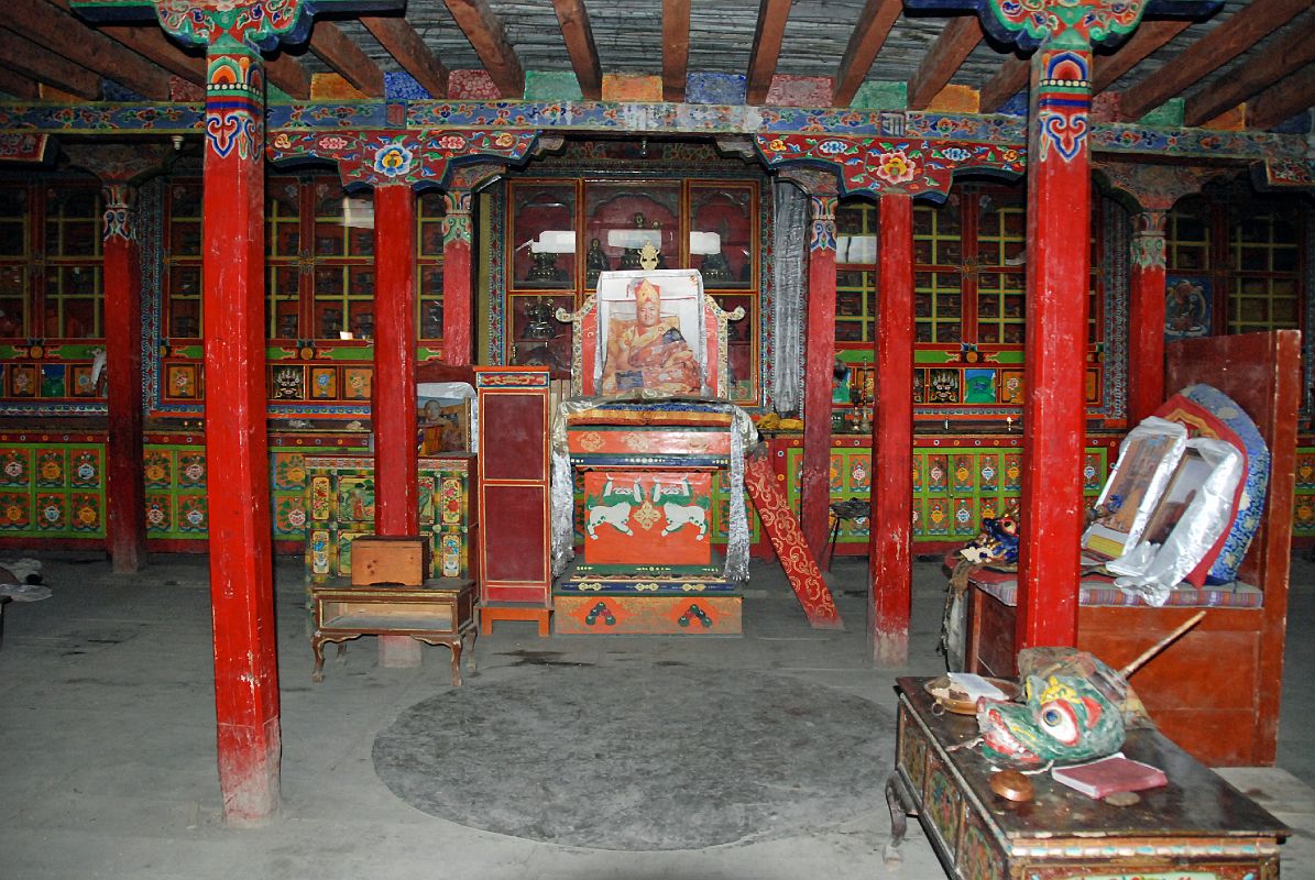 Mustang Lo Manthang 03 03 Chyodi New Gompa Inside